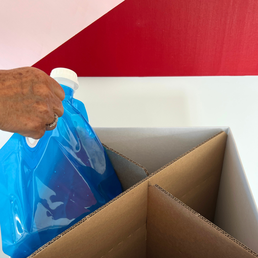 Mixed Height Cardboard Plinth Bundle