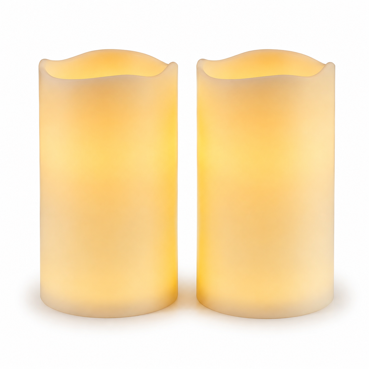 Frostfire Moonori Mooncandles Duo - 2 flammenlose Outdoor-Kerzen mit Timer - 7053 - 2er-Set
