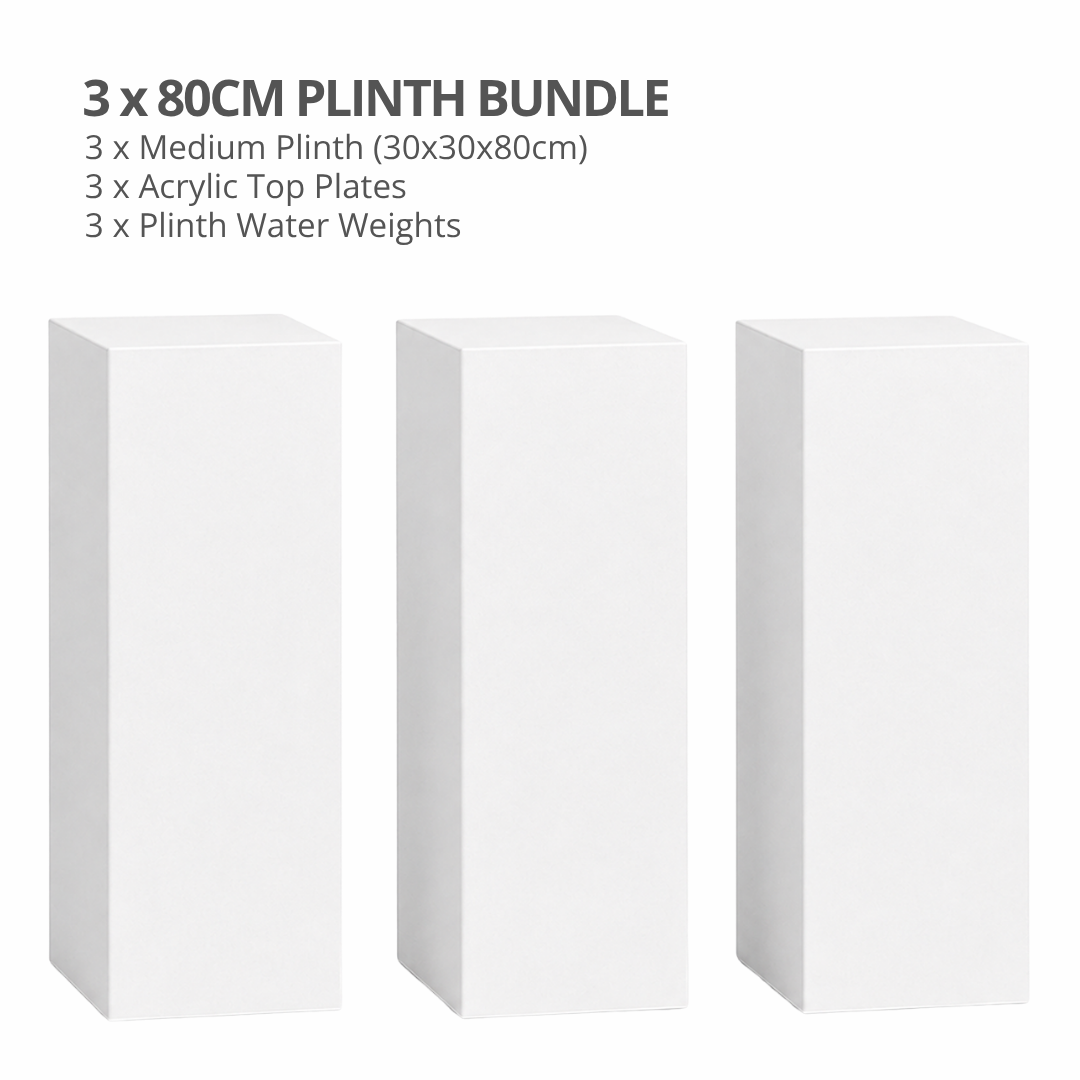 Medium Cardboard Plinth Bundle