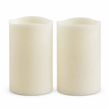 Frostfire Moonori Mooncandles Duo - 2 flammenlose Outdoor-Kerzen mit Timer - 7053 - 2er-Set