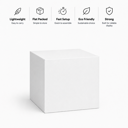 Square Cardboard Cube