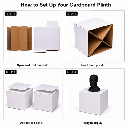 Square Cardboard Cube