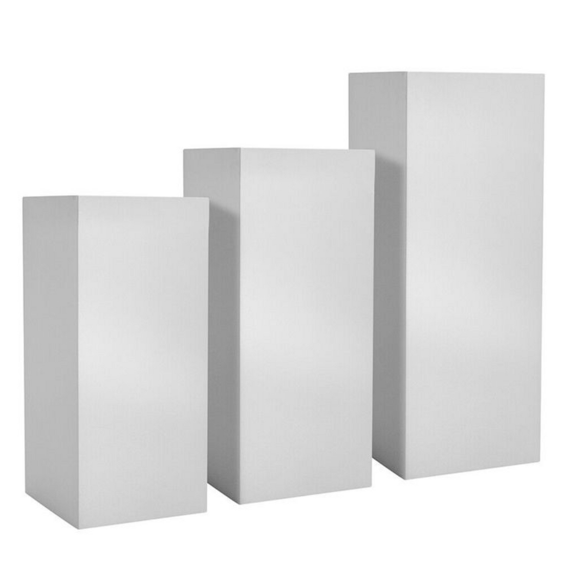 Cardboard Plinths & Pedastals